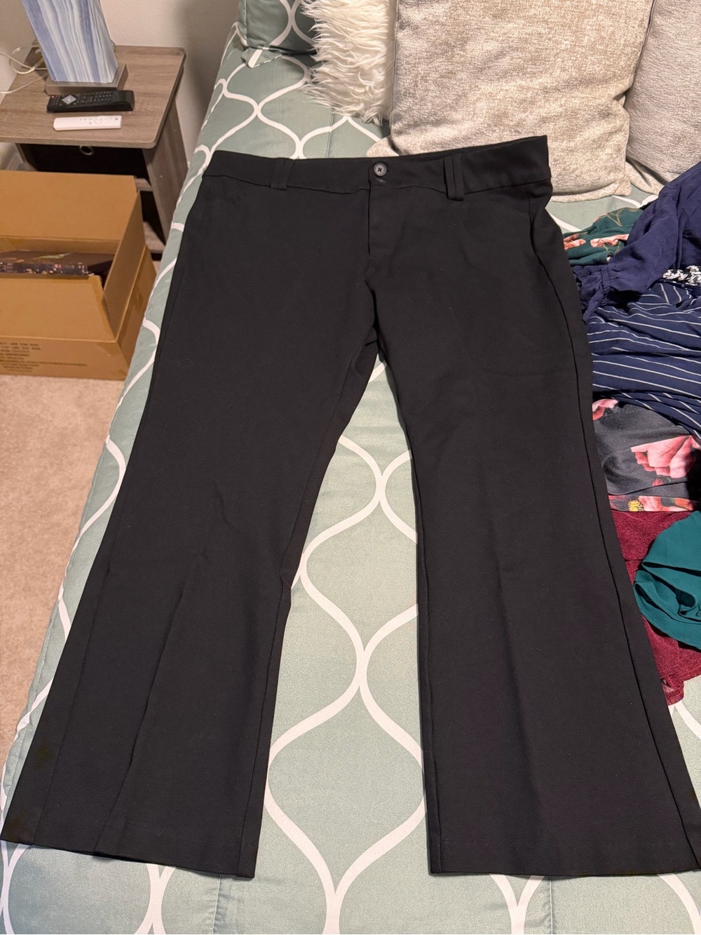 torrid Black Women's Flared Trousers